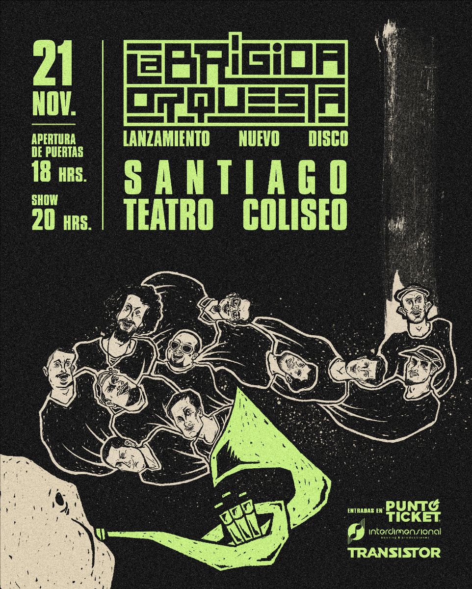 La Brígida Orquesta prepara el lanzamiento en vivo de su nuevo álbum